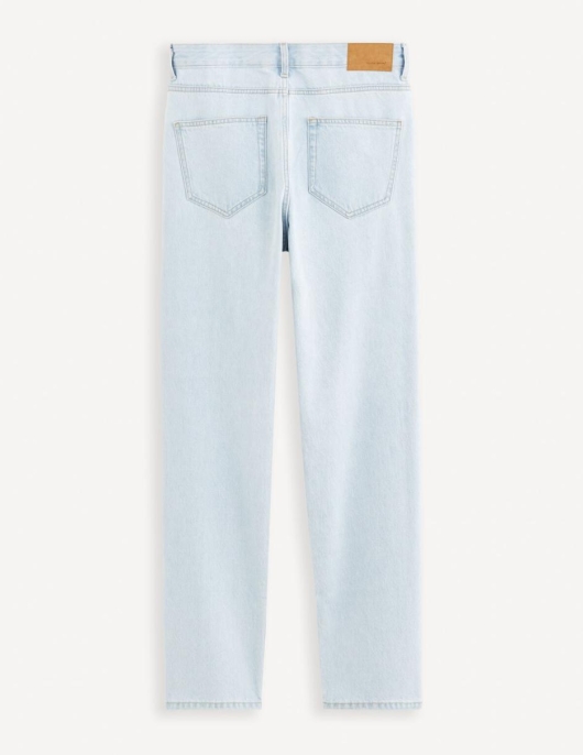 Homme Jean Loose C75 100% Coton – Light Blue | Celio Pantalons