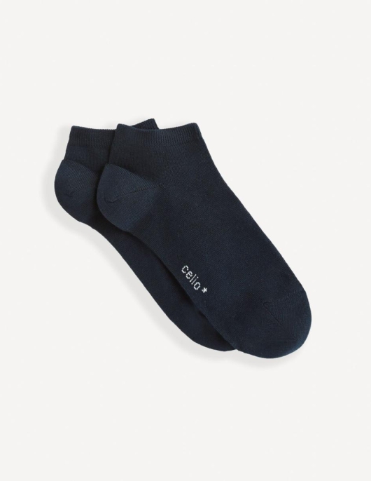 Homme Chaussettes Basses Coton – Marine | Celio Chaussettes