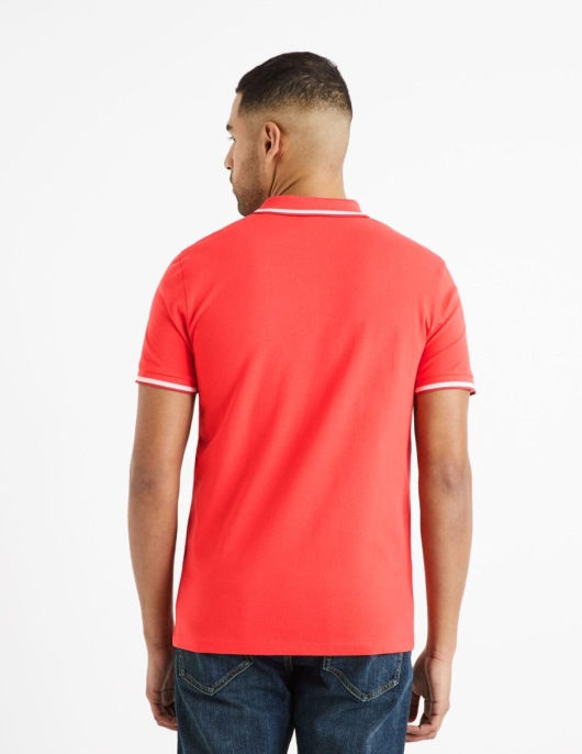 Homme Polo Piqué – Rose Bubblegum | Celio Polos