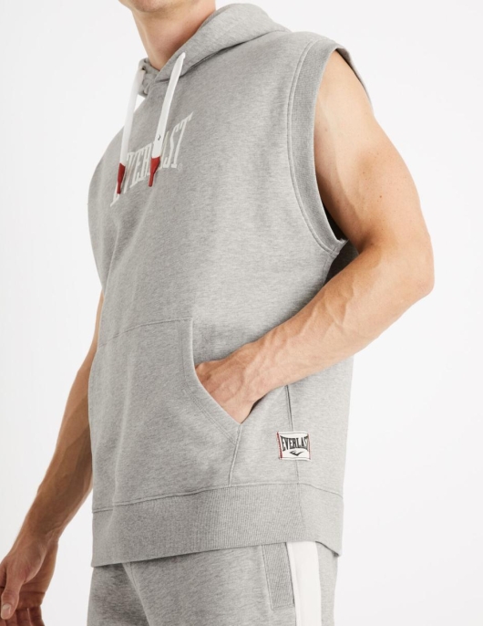 Homme Everlast – Sweat Sans Manches Gris | Celio Everlast