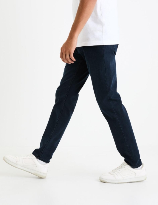 Homme Jean Slim C25 Powerflex – Blue Black | Celio Jeans Slim – C25