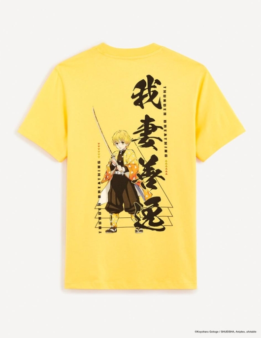 Homme Demon Slayer: Kimetsu No Yaiba – T-shirt | Celio T-shirts