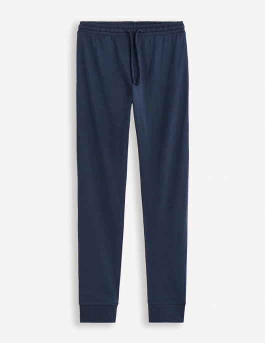 Homme Pyjama Coton Mélangé – Gris Et Marine | Celio Pyjamas