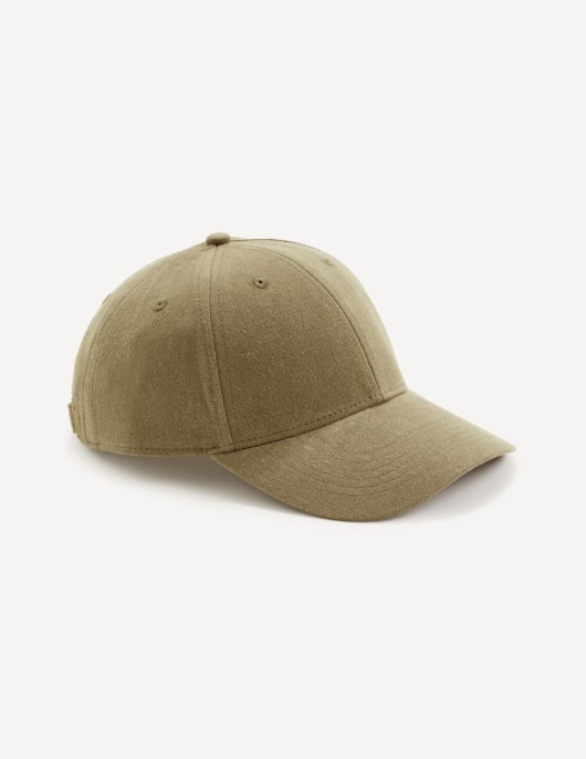 Homme Casquette Unie – Vert | Celio Bonnets