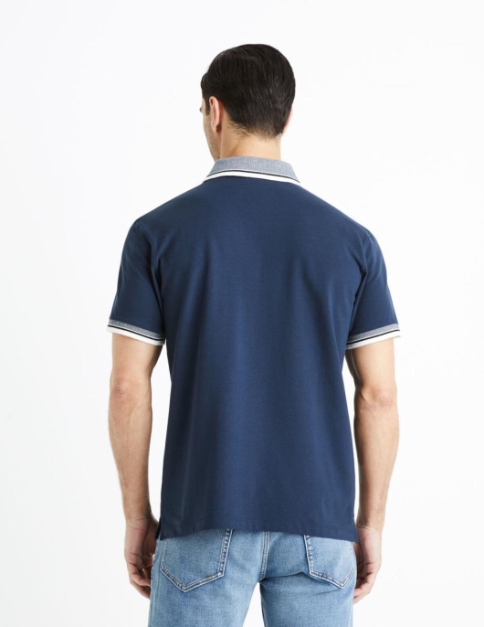 Homme Polo – Bleu Marine | Celio Polos