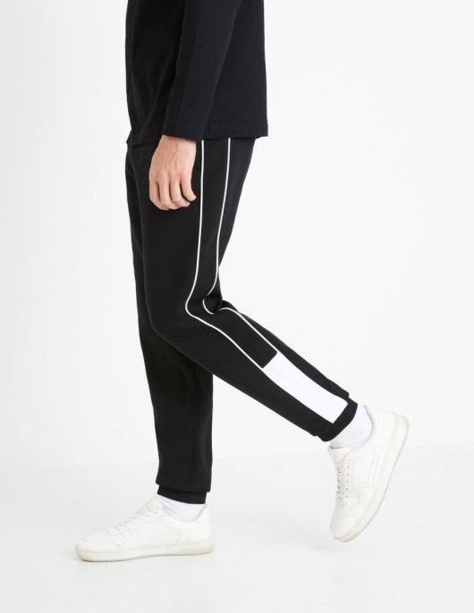 Homme Pantalon De Jogging – Noir | Celio Pantalons