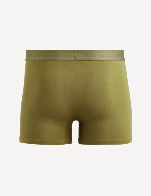 Homme Boxer En Coton Stretch – Marron | Celio Boxers