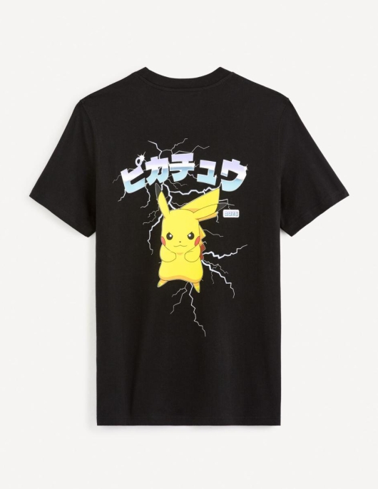 Homme Pokémon – T-shirt Noir | Celio Pokémon