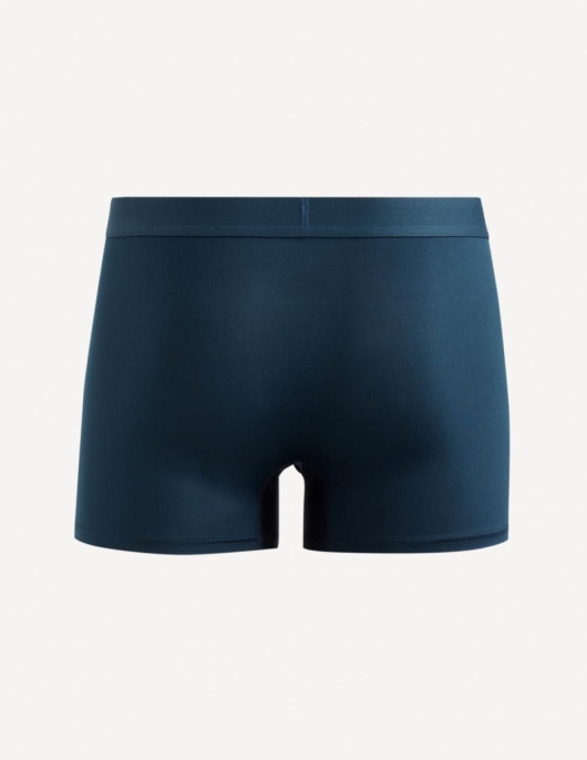 Homme Boxer En Microfibre – Marine | Celio Boxers