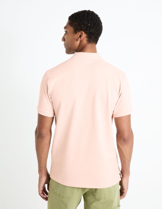 Homme Polo Piqué 100% Coton – Orange | Celio Polos