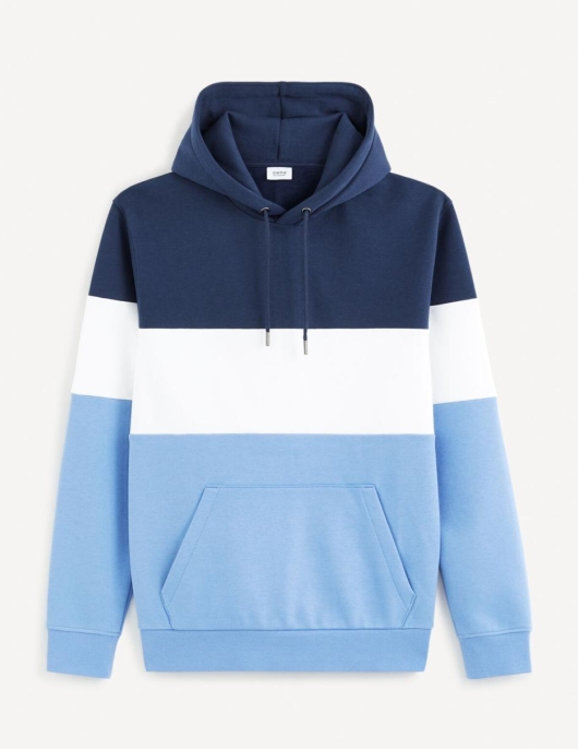 Homme Sweat à  Capuche – Marine | Celio Sweats