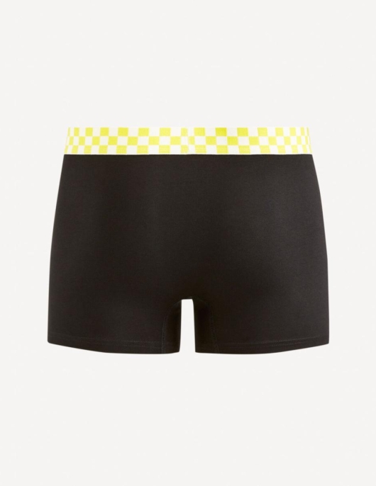 Homme Boxer En Coton Stretch – Jaune | Celio Boxers