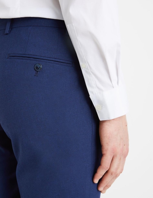 Homme Pantalon De Costume Amaury Slim – Bleu | Celio Pantalons