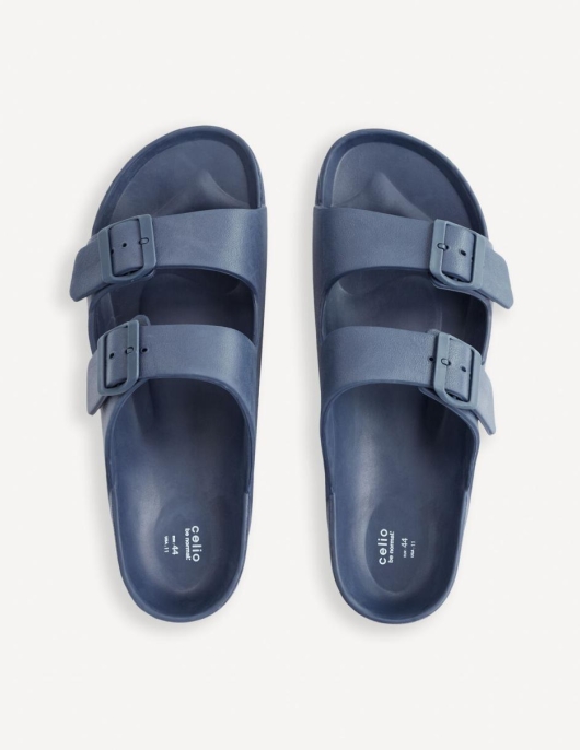 Homme Sandales En Plastique – Navy | Celio Chaussures Et Chaussons